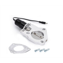 2.5" Stainless Steel Y Pipe Electric Exhaust Catback CutOut Remote Control Car Muffler Electronic Control Valve 2.5
