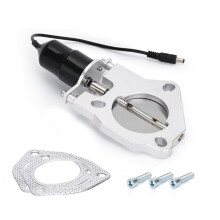 2.5" Stainless Steel Y Pipe Electric Exhaust Catback CutOut Remote Control Car Muffler Electronic Control Valve 3.0