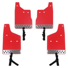 Car Mudguard Mud- Tire Mudguard for Jimny JB64 2018+ Off Road Exterior Modification Parts Red