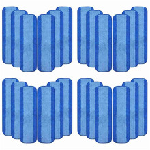 24 Pack Microfiber Cleaning Pads for Bona Premium Spray Mop