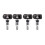 Conjunto de 4 Sensores TPMS XDTPM1EN, Universais e Programáveis, Compatíveis com 315/433 MHz e Key Tool Max Pro/Key Tool MIDI 1