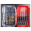 Tapping Drill Bit Countersink Woodworking Drill Hole Opener Hexagonal Handle Countersunk Screw Tap 12-Piece Set 4