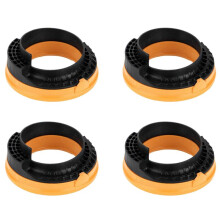 4X Feder Bock Isolator Ersatz Teil für  S-Type C2Z15891 Auto Zubehör Sprung Federn