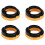 4X Spring Bracket Insulator Replacement Part for  S-Type C2Z15891 Car Accessories Coil Springs 1