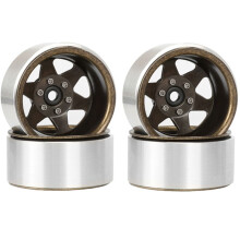 4 Stück 1,9" Beadlock Negative Offset -8,9mm Felgennabe für 1/10 RC Car Gen8 VS4-10 Redcat für  SCX10 90047 TF2 D110 Bronze