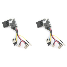 2X Commutateur pour Majeua 6507244 DHP458 DHP448 DDF458 DDF448 BHP458 BHP448 BDF458 BDF448 6507244 6506824