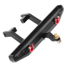 for TRX4M Metal Rear Bumper with Tow Hook for TRX4M 1/18 RC Crawler Car Upgrade Parts Accessories