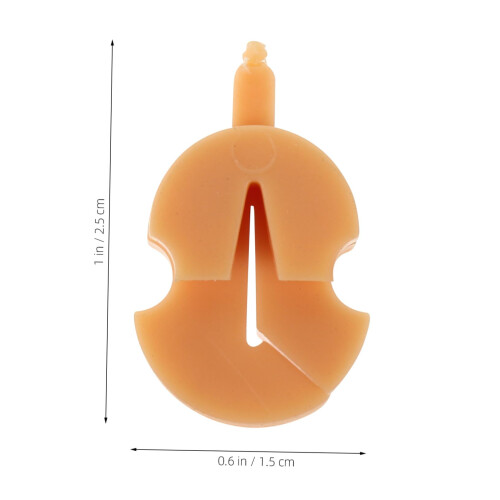 Violin Practice Mute Style Rubber Quiet Practice Solution for Violin and Small Viola 1