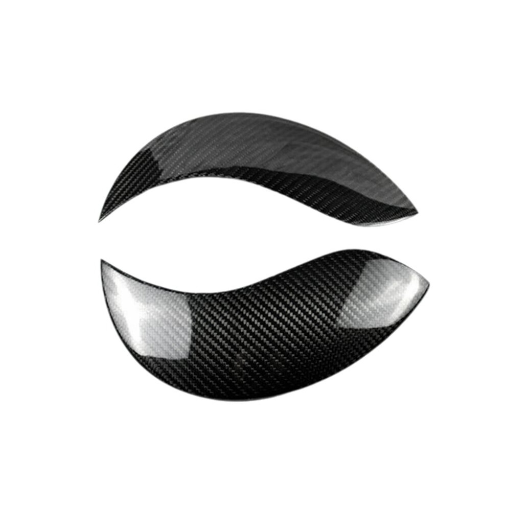 Car Front Head Eyebrow Eyelid Eyebrow Carbon Fiber Trim For F54 F55 F56 F57 F60 Light 6032345744855