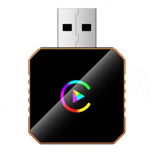 Wireless CarPlay Wireless Adapter 2in1 for  Android USB Plug& Adaptive Screen