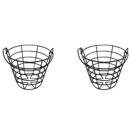 2X Practice  Balls Container Basket with Handle Storage Box Hold  to 50 PCS  Balls