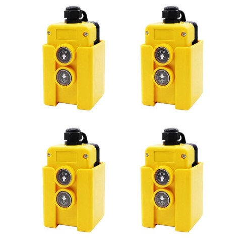 4X Dump Trailer Remote Control  12V   Down Control  Hydraulic Pump Power Acting Lift Unloading Truck