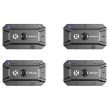 4X Hub USB 5.0 Converter Wired Keyboard&Mouse to Wireless Hub Adapter Support 8 Devices for Tablet,Laptop