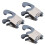 Pot Holder Pot Rack Suitable for Spoon Rack Anti-Scalding Handle Simple Pot Rack Fixing Clip Kitchen Accessories Tools A 1