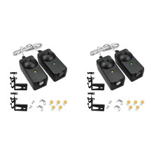 4Pcs Garage Door Opener Safety Sensor Eyes Fit for Liftmaster Chamberlain with Brackets