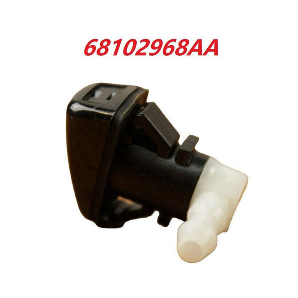 2X For 2014-2017 Cherokee Car Windshield Wiper Water Spray Jet Washer Nozzle Nozzle 68102968Ab 4714247009035