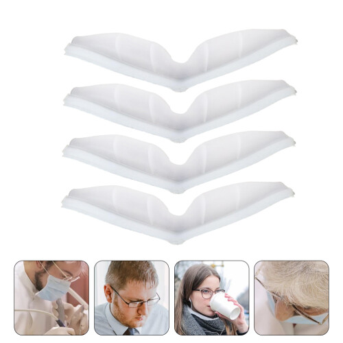 4 Stuks Siliconen Bril Mist Voorkomer 2