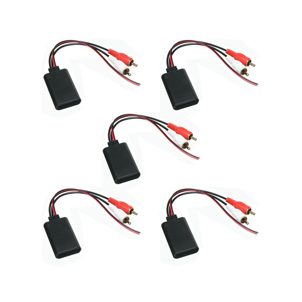 5X Universal Car Rca Usb Adapter Wireless Receiver Home Media Aux Audio Device Audio Cable 6034096254751