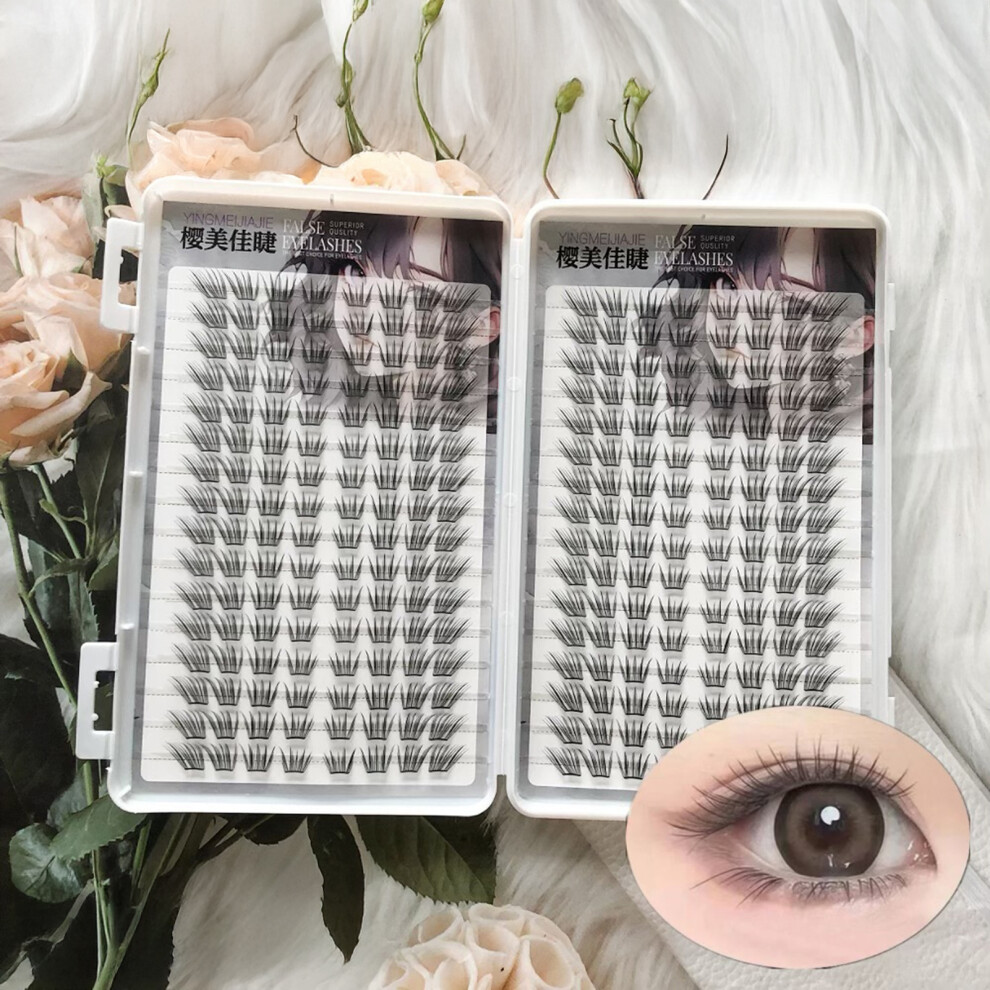 Reach-Tools (32 Row) Natural Look False Eyelashes, Invisible Band, Comfortable