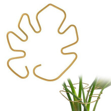 4pcs Reusable Iron Climbing Pole Support Monstera Adjustable Swiss Cheese Frame Tall Houseplant Support Frame