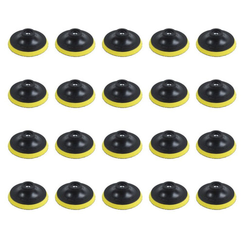 20X Angle Grinder Sanding Polishing Hook and Loop Backing Pad 4 Inch Dia