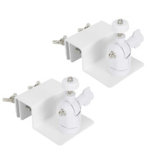 Pacote com 2 Suportes para Calha Compatíveis com Painel Solar Ring, Suporte Universal Ajustável de 360 para Calha Ring para Arlo, para