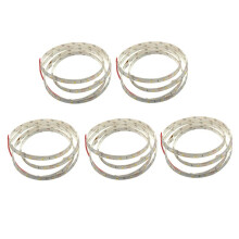 5pcs 1M 60-3528 SMD Waterproof LED Light Strip DC12V (Warm White)