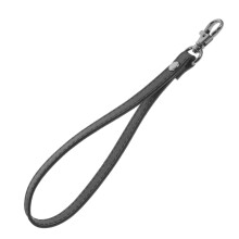 Black Phone Wrist Strap for Women, Durable Woven Wrist Lanyard for Phone and Purse, Secure Hold