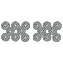 16 Pcs Mop Pad for Steam Mop Microfiber Cleaning Cloth Replacement for Steam Mopping Accessories