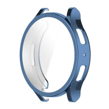 Case for Apple Watch 6 44mm with Screen Protector, AllAround ScratchResistant Blue Cover, Easy Snap Fit