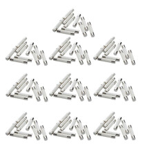 100 Pcs AC 250 V 15 A 6 X 30 Mm, High Speed Kick Cylindrical Fuse Tube Ceramic · White + Silver