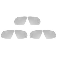 6x Car Heated Glass Rearview Mirror Side Wing Rearview Mirror for - C E S GLC W205 W222 W217 W213 2015-2021