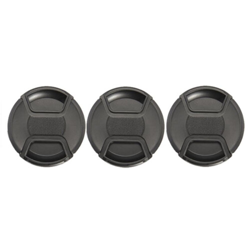 3pcs 77 mm Lens Cap Protective Cover Cap New