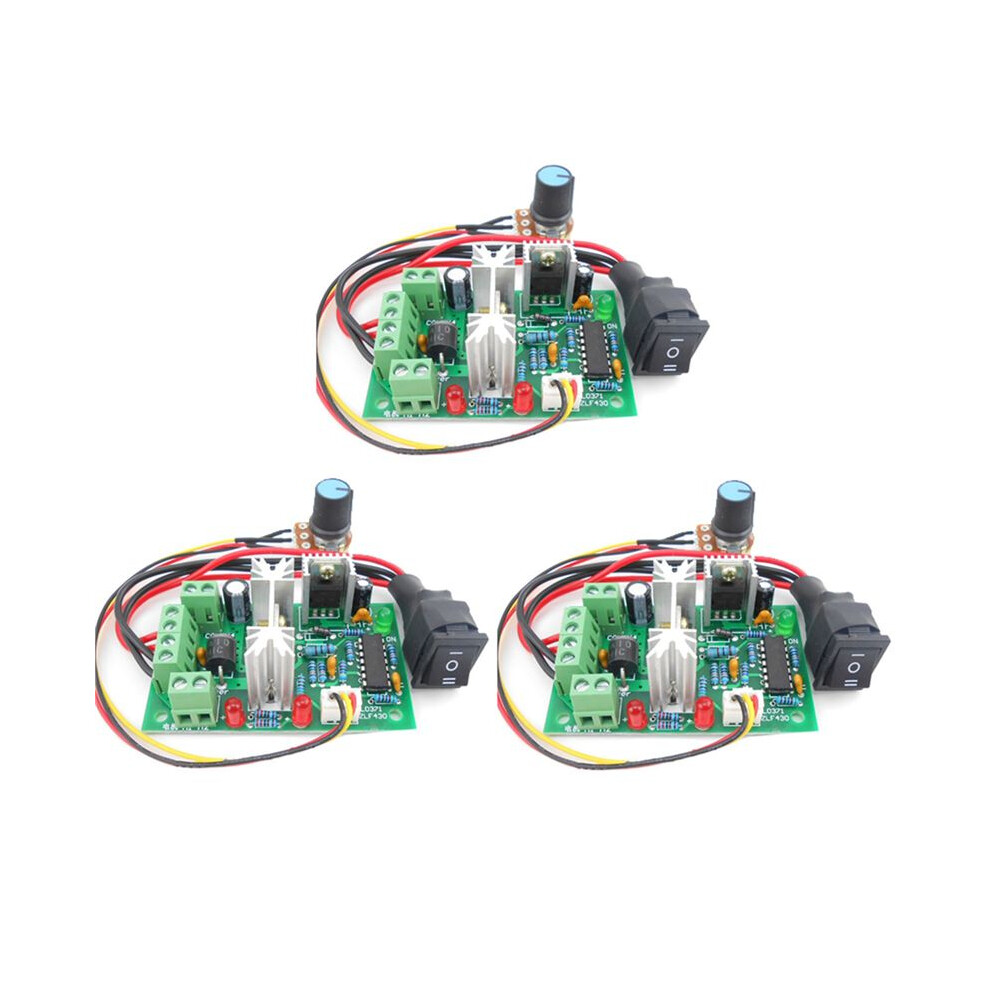 3X Pwm Motor Speed Controller 20A Current Regulator 10-60V Pwm Controller 150W 12V 24V 36V 48V 6032573825524