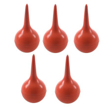 5X Gummisaugschale Ohr Waschen Spritze Saugbirne