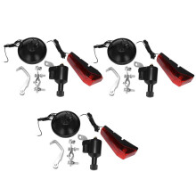 3X Motorized Bike Bicycle Friction Dynamo Generator Tail Light with Acessories