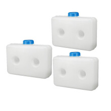 3X 5L Kunststoff-Luft-Standheizung Kraftstofftank 2-Loch-ÖLspeicher für Eberspacher Truck Caravan HeizöLtank
