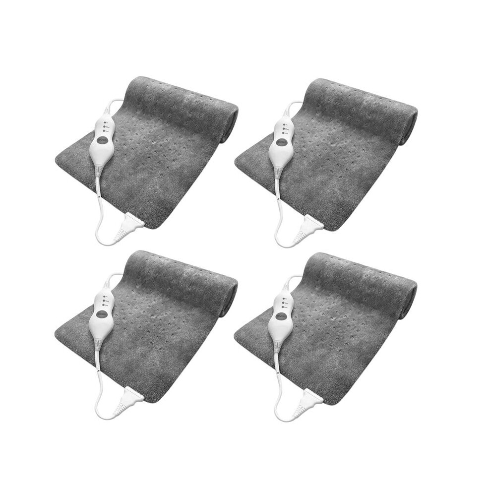Semoic 4X Extra Large Electric Heating Pad For Back Pain And Cramps Relief 12X24 Inch For Moist & Dry Therapy Us Plug