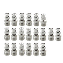 20 Pcs BNC Male Plug to UHF SO239 Female RF Coaxial RF Connector