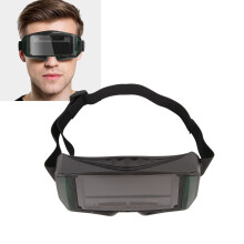 Automatisch verdunkelnde Schweißschutzbrille, 60mAh Lithium-Akku, verstellbar