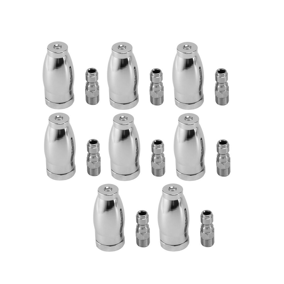 Brecantia 10X Turbo Nozzle For Pressure Washer, Rotating Nozzle For Hot And Cold Water, 1/4 Inch Quick Connect, Orifice 3.0