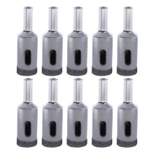 10X Foret Diamante 16mm Diametre Fraise Meche Trepan pour Ceramique Verre Carrelage Gres
