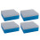 4X Plastic Square 100 Positions Laboratory 1.5Ml Centrifuge Tube Case Box 1