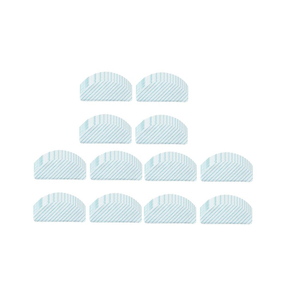 120 Pcs Replacement Mopping Pads For Deebot Ozmo T9 Series T8 Series T8 Aivi T8 Max N8 Pro Robot Vacuum 4712370203634