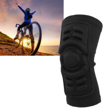 Silicone Cycling Knee Pads, Free Size, Black, Outdoor Sports