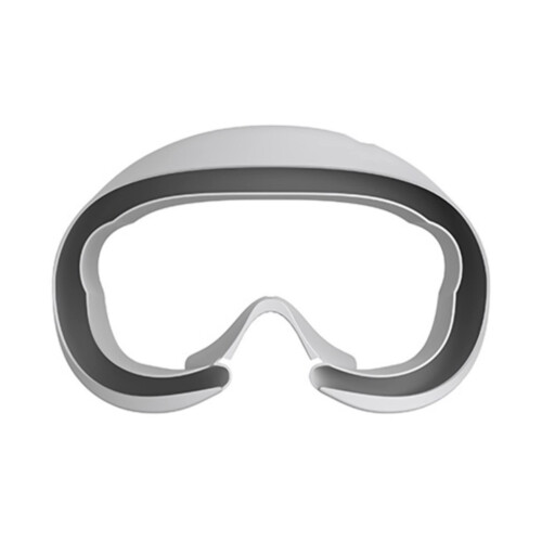 AntiSweat Silicone Face Cover Light Blocking Grey Replacement Pad for PICO 4 VR Headset