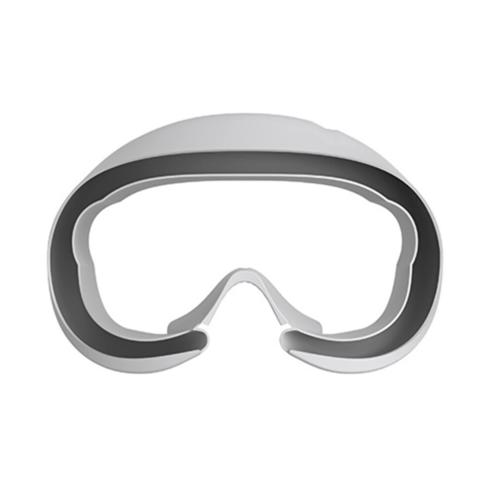 Antisweat Silicone Face Cover Blocking Replacement Pad For Pico 4 Vr Headset Light/Grey 9073542451600