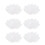60 Pieces White Natural Ostrich Feather 20-25cm Wedding DIY 1