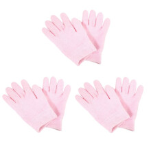 6X Feuchtigkeit Spendende Handschuhe mit Gel GefüTterter Baumwoll Handschuh mit ÄTherischen ÖLen und Vitaminen Zur Reparatur Von Ekzemen. Trockene,