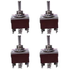 4X CA 250V / 15A 125V / 20A / OFF / 3 Positions DPDT Interrupteur de Basculement Momentane
